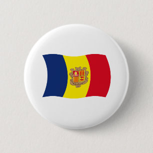 Botón Bandera de Andorra