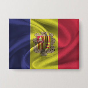 Botón Bandera de Andorra