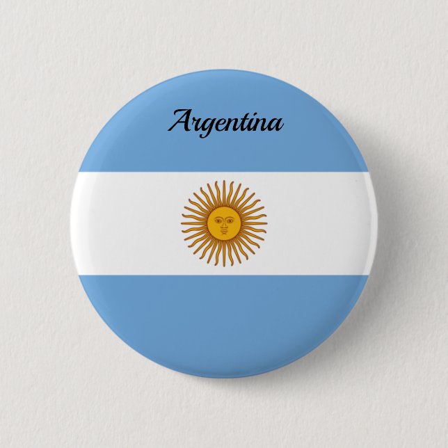 botón Bandera de Argentina (Anverso)