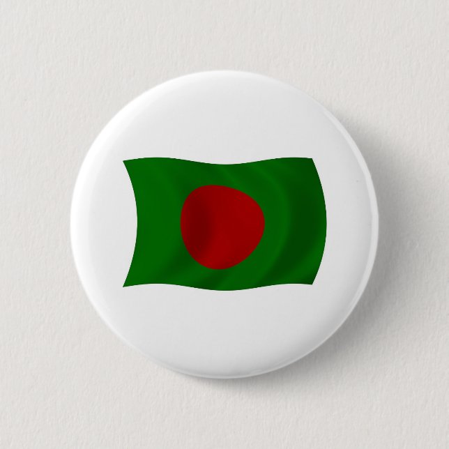 Botón Bandera de Bangladesh (Anverso)