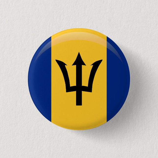 botón Bandera de Barbados (Anverso)