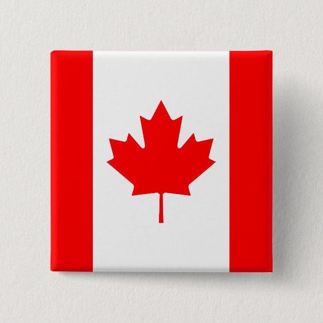 botón Bandera de Canadá (Anverso)