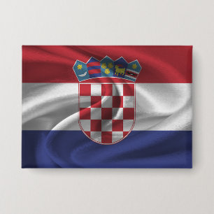botón Bandera de Croacia
