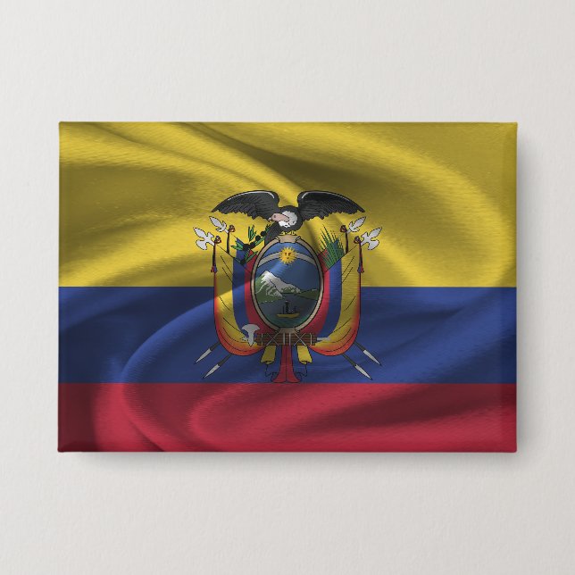 botón Bandera de Ecuador (Anverso)