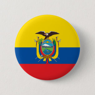 Botón Bandera de Ecuador