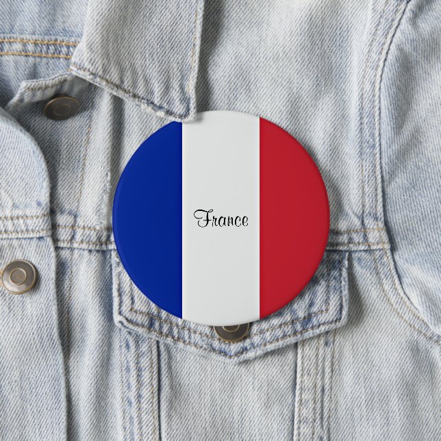 Botón Bandera de Francia (In situ)