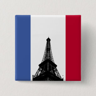 Botón Bandera de Francia