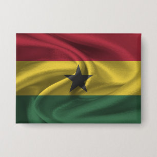 botón Bandera de Ghana