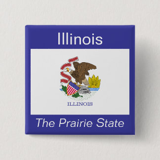 botón Bandera de Illinoisan