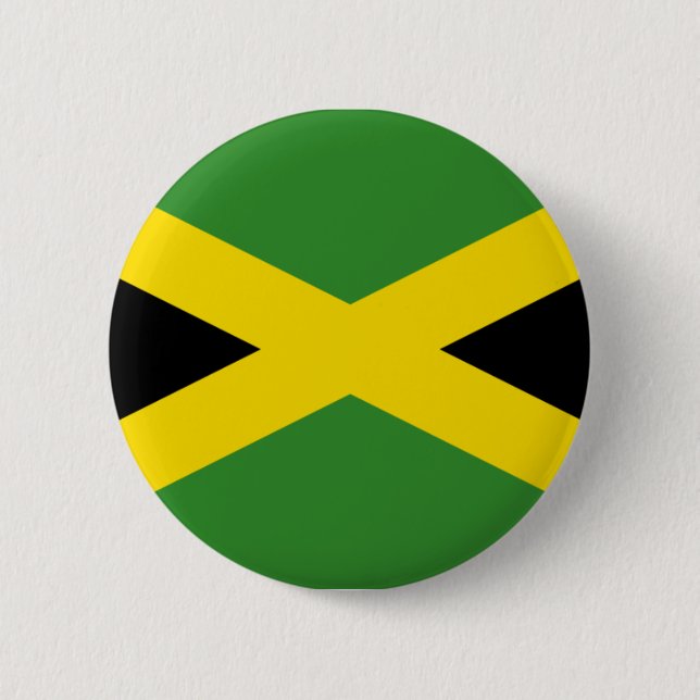Botón Bandera de Jamaica (Anverso)