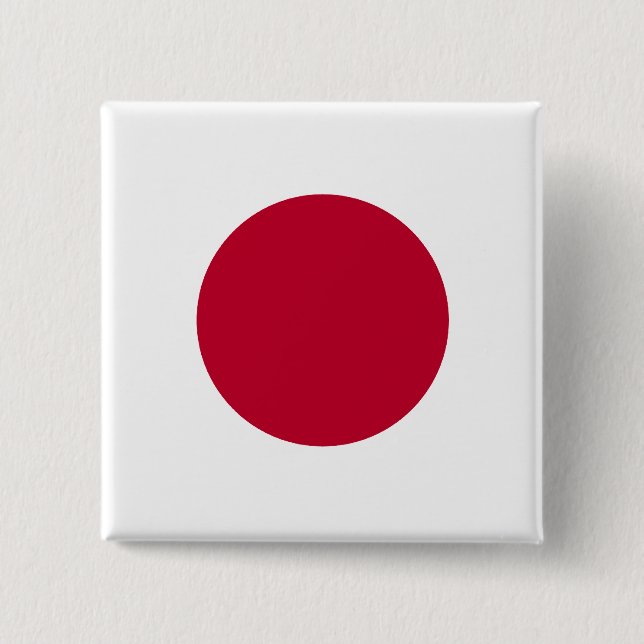 Botón Bandera de Japón (Anverso)