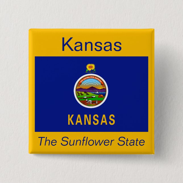 Botón Bandera de Kansan (Anverso)