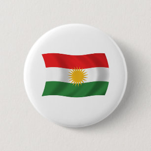 botón Bandera de Kurdistán