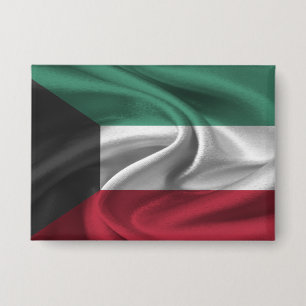 botón Bandera de Kuwait
