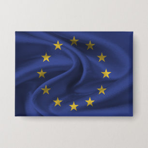botón Bandera de la Unión Europea