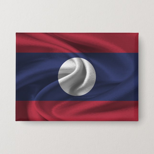 botón Bandera de Laos (Anverso)