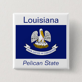 botón Bandera de Luisianan