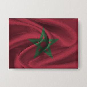 Botón Bandera de Marruecos