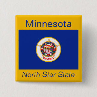 botón Bandera de Minnesotan
