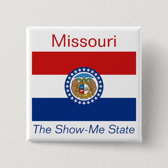 botón Bandera de Missourian (Anverso)