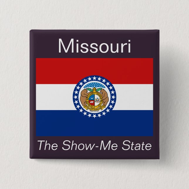 botón Bandera de Missourian (Anverso)