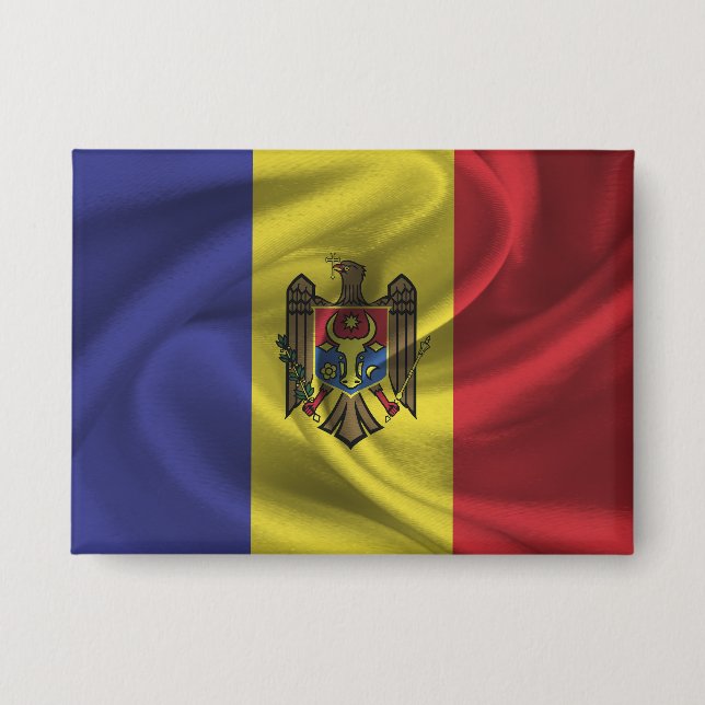 botón Bandera de Moldavia (Anverso)