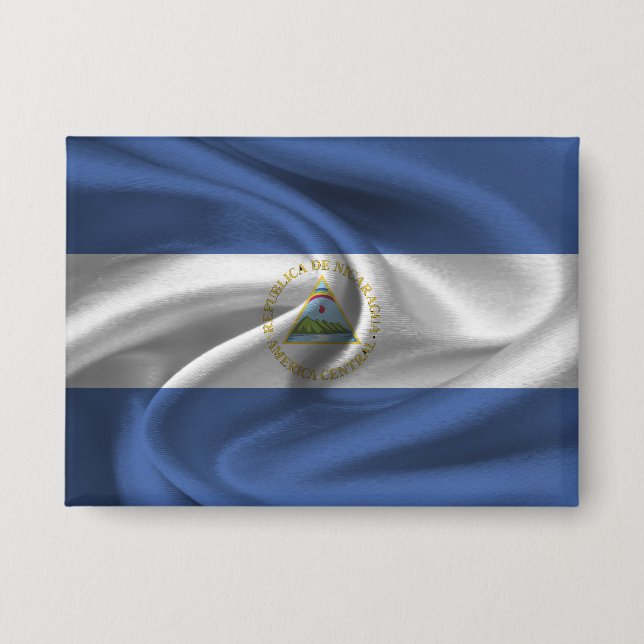 botón Bandera de Nicaragua (Anverso)