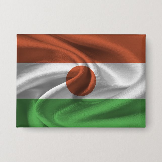 botón Bandera de Níger (Anverso)