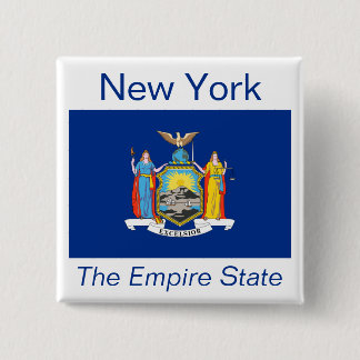 botón Bandera de Nueva York