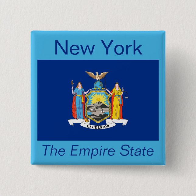 botón Bandera de Nueva York (Anverso)