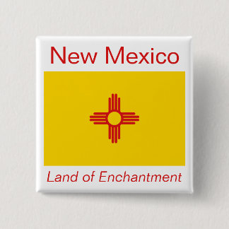 Botón Bandera de Nuevo México