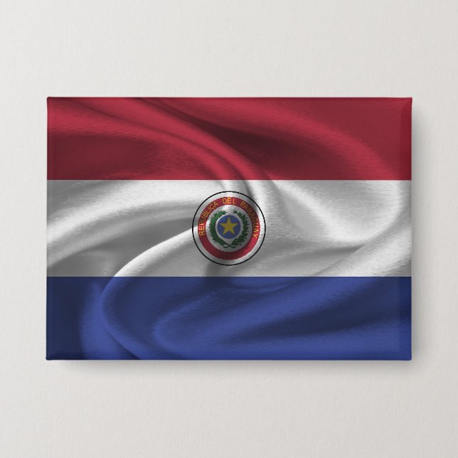 botón Bandera de Paraguay (Anverso)