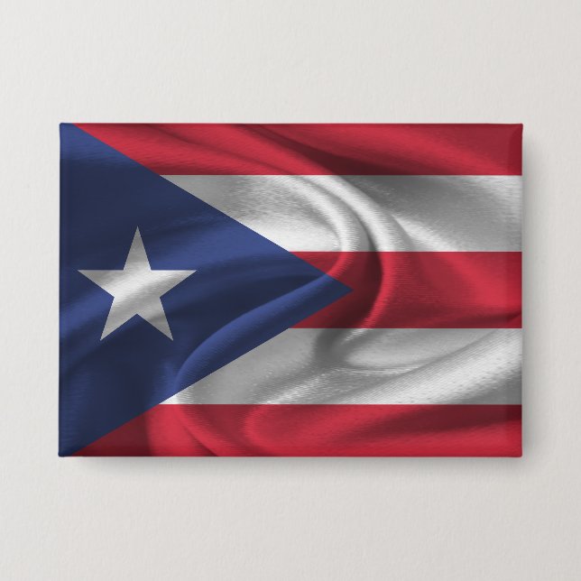 botón Bandera de Puerto Rico (Anverso)