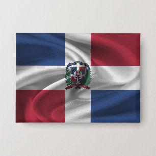 botón Bandera de República Dominicana