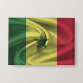 botón Bandera de Senegal