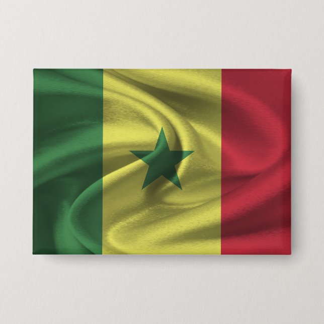 botón Bandera de Senegal (Anverso)