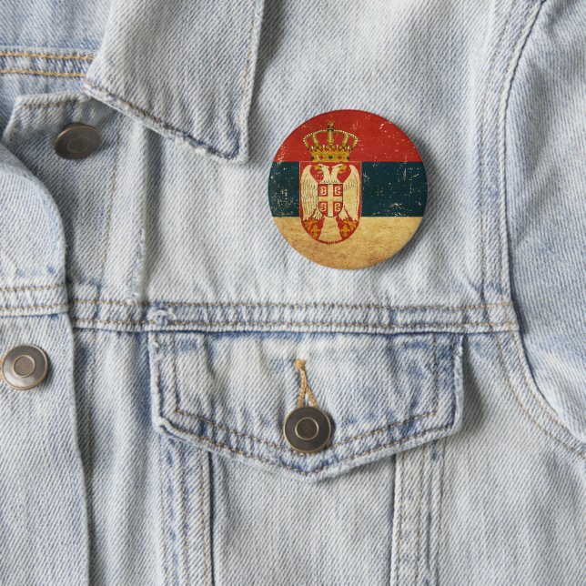 botón Bandera de Serbia (In situ)