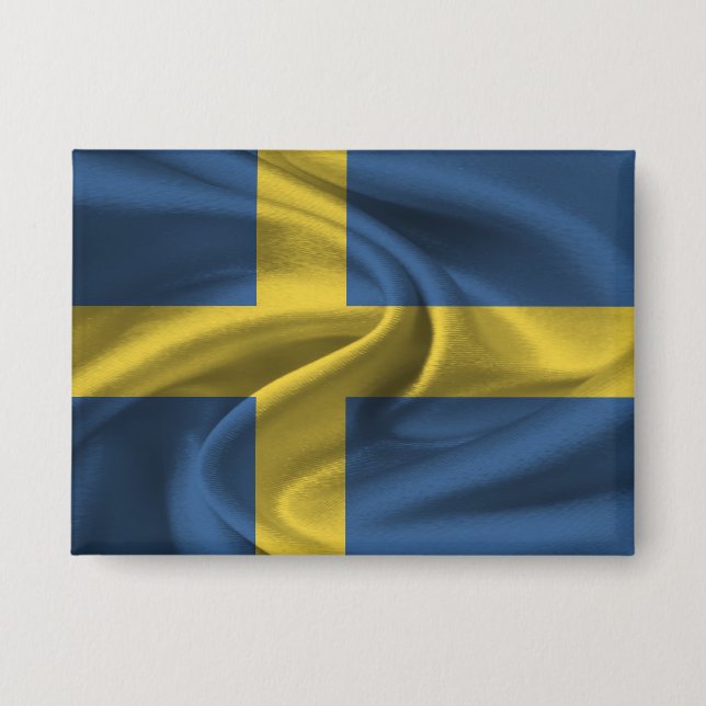 botón Bandera de Suecia (Anverso)