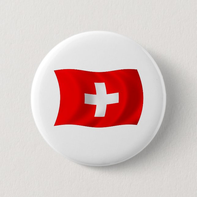 botón Bandera de Suiza (Anverso)