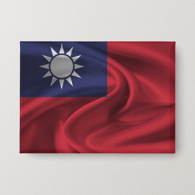 botón Bandera de Taiwán (Anverso)