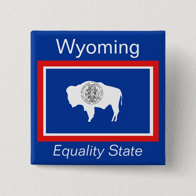botón Bandera de Wyoming (Anverso)