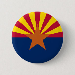 botón Bandera del estado de Arizona
