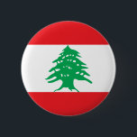 Botón Bandera del Líbano<br><div class="desc">Botón Bandera del Líbano</div>