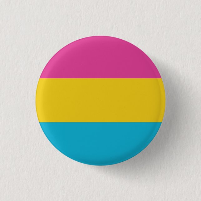 botón Bandera del Orgullo Pansexual (Anverso)