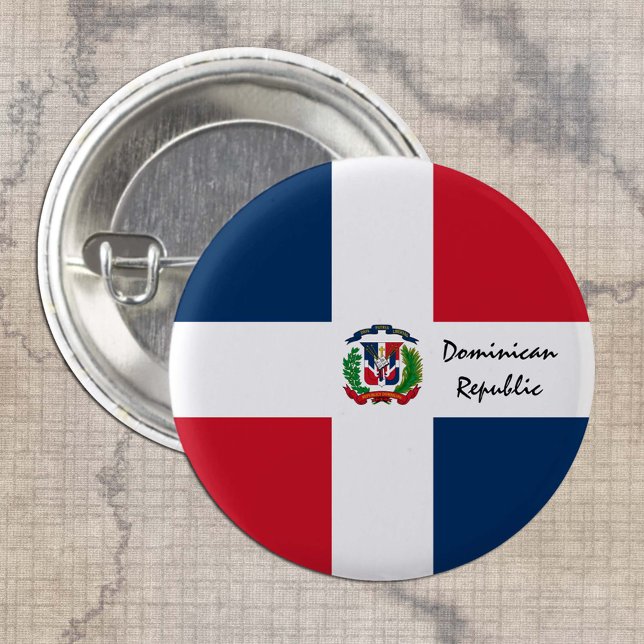 Botón Bandera Dominicana, patriotas República Domi (Subido por el creador)