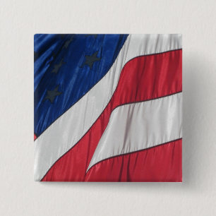 botón Bandera estadounidense