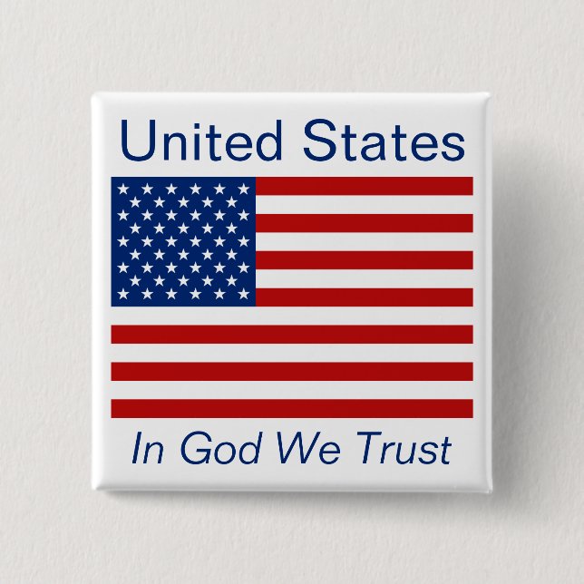 botón Bandera estadounidense (Anverso)