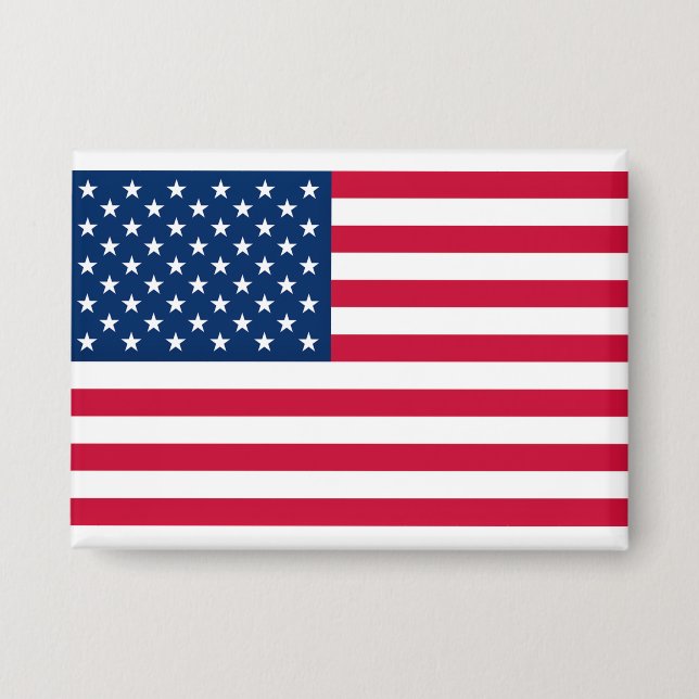 botón Bandera Patriótica Americana (Anverso)
