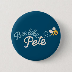 Botón Bee Like Pete