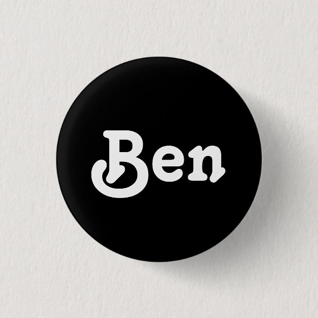 Botón Ben (Anverso)